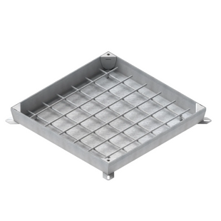 Люк технологічний сталевий оцинкований Pro 500х500 Unifill H80 B125 30415.8-3 фото